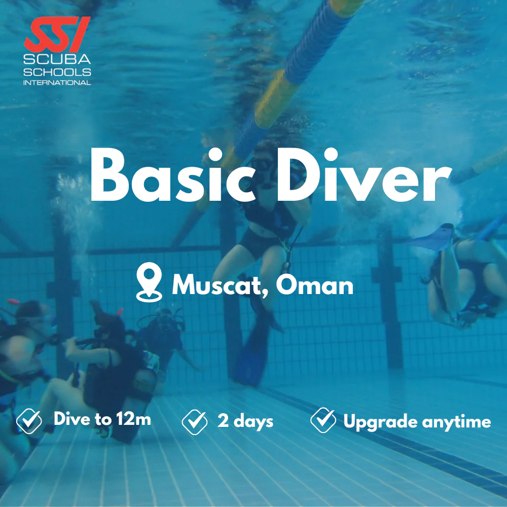 SSI Basic Diver course in Muscat