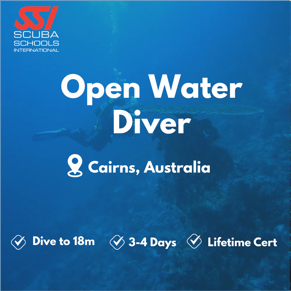 SSI Open Water Diver course in Cairns
