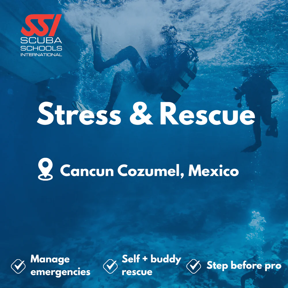 SSI Rescue Diver course in Cancun Cozumel