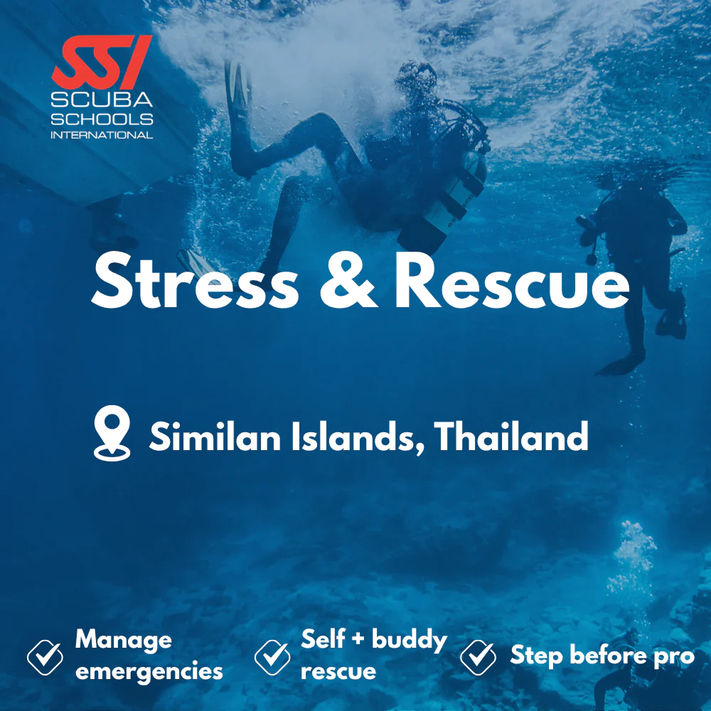 SSI Rescue Diver course in Similan Islands