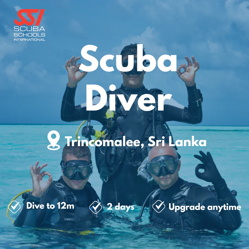 SSI Scuba Diver course in Trincomalee